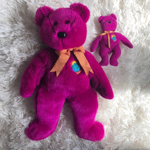 millennium 2000 beanie baby value